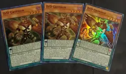 YuGiOh D/D GRYPHON x3 | BACH-EN013 Battle of Chaos Super Rare PLAYSET PACK FRESH - Image 3