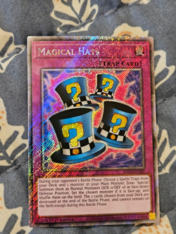 Magical Hats (Platinum Secret Rare) RA03-EN107 Yugioh - Image 3