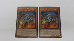 2x JIZUKIRU, THE STAR DESTROYING KAIJU BLC1-EN036 SILVER 1ST YUGIOH PACK FRESH - Image 1
