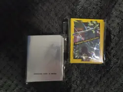 TWO Pokemon TCG Crown Zenith Card Sleeves (80+ Ct) One Sealed, One Partial - Image 2
