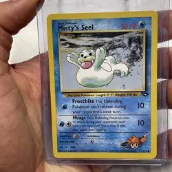 Pokemon TCG Gym Challenge #91/132 Misty's Seel NM Vintage Vtg Nintendo Card WOTC - Image 1