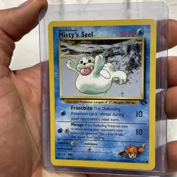 Pokemon TCG Gym Challenge #91/132 Misty's Seel NM Vintage Vtg Nintendo Card WOTC - Image 2