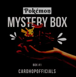 Pokemon Card mystery box UUUThe Vintage Black Box Pikachu Special Vintage.lot - Image 1