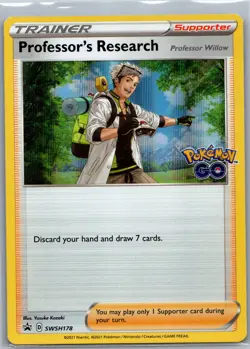Professor's Research, SWSH: Sword & Shield Promo Cards, SWSH178, Promo, LP - Image 1