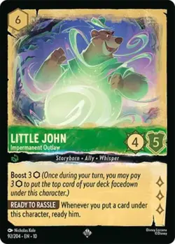 ~ Little John - Impermanent Outlaw ~ NM Cold Foil ~ Whispers in the Well ~ - Image 1