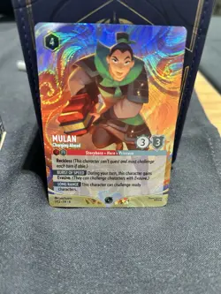 Disney Lorcana Challenge (DLC) Milwaukee Mulan Foil Promo Card 7/C2 EN 8 Foil - Image 1