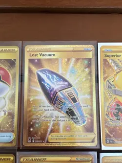 Pokemon TCG - Full Art Secret Gold Trainer 6 Card Lot -NM Village Basin Energy - Image 3