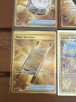 Pokemon TCG - Full Art Secret Gold Trainer 6 Card Lot -NM Village Basin Energy - Image 5