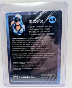 Otaku Box Limited Edition Collectible Card #48 EsDeath - Image 2