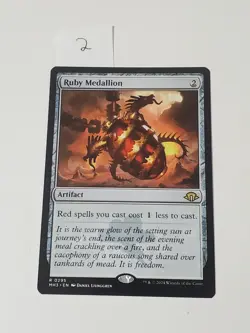 MTG - Magic the Gathering - Ruby Medallion Commander 2014 265/337 Regular Rare - Image 1
