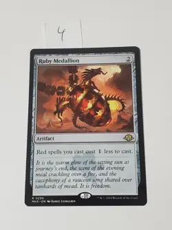 MTG - Magic the Gathering - Ruby Medallion Commander 2014 265/337 Regular Rare - Image 5
