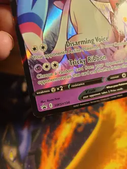 Dark Sylveon v SWSH134 SWSH: Sword & Shield Promo Cards Holo - Image 2