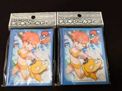 Pokemon Card Game Deck Shield Misty (Kasumi) 32 Sleeves 66X92mm Lot 2 - Image 1
