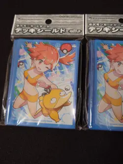 Pokemon Card Game Deck Shield Misty (Kasumi) 32 Sleeves 66X92mm Lot 2 - Image 3