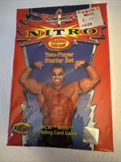 WCW Nitro Trading Card Game TCG CCG Two Player Starter Set/New/Sealed 2000 - Image 2