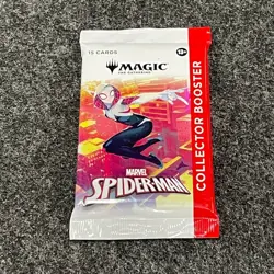 WIZARDS OF THE COAST MTG: Marvel's Spider-Man Collector Booster Pack (15 Cards) - Image 1