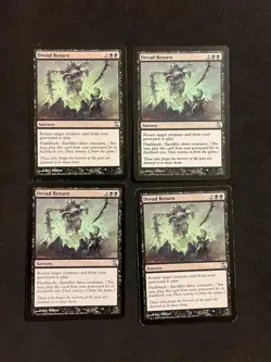 Dread Return #104 x4 [Time Spiral] Magic MTG Cards MP - Image 1