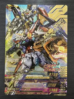Wing Gundam EB5-016Perfect Rare Gundam Try Age Card Holo Japanese - Image 1