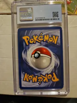Pokemon TCG Meowth #52 1995 Playing Game Card 62/82 CGC 8 - Image 2