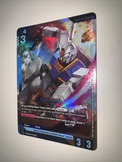 Gundam Card Game GD01-001 LR Gundam TCG CCG English - Image 3