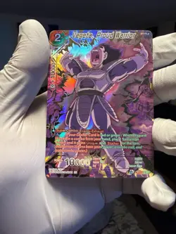 Dragon Ball Super Card Game Vegeta, Proud Warrior Ultimate Squad BT17-132 SPR - Image 1