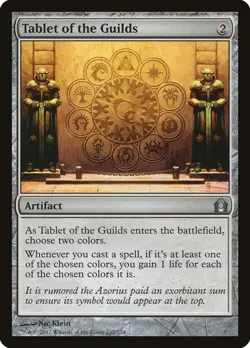 Tablet of the Guilds - Return to Ravnica 235/274 - MTG - LP - Regular Uncommon - Image 1