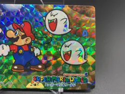 Mario Boo Super Mario World Card Banpresto Nintendo Holo 1993 Japanese TGC - Image 3