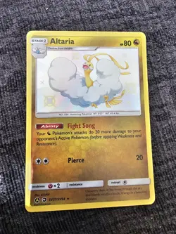 Pokemon Altaria Holo Rare Card SV37/SV94 Hidden Fates Shiny Vault - Image 1