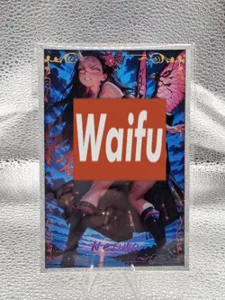 A6 Size Siwen Wave 3 Nezuko Demon Slayer Manga Anime Waifu Hentai Card - Image 1