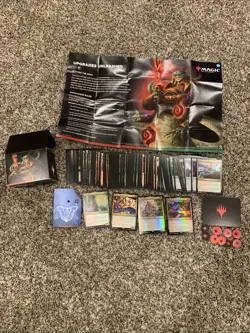 MTG Commande: Kamigawa Neon Dynasty - Upgrades Unleashed Precon Deck NM With Box 195166105352 - Image 1