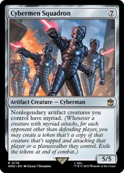 MTG English Cybermen Squadron NM Normal Universes Beyond: Doctor Who - Image 1