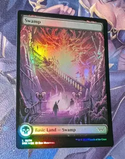 MTG *FULL ART FOIL* Duskmourn SWAMP #274 NM - Image 1