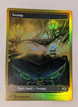 MTG *FOIL 1ST PLACE* Aetherdrift SWAMP #509 NM - Image 1