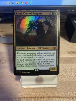MTG FOIL Ezuri, Claw of Progress Oversized - Commander #44 - Image 1