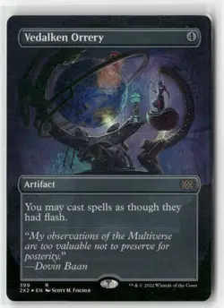 Magic The Gathering Vedalken Orrery (Borderless) Double Masters 2022 Foil #399 - Image 1