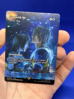 Magic the Gathering Final Fantasy Stay With Me Rhystic Study Showcase Regular NM - Image 2