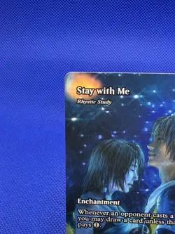 Magic the Gathering Final Fantasy Stay With Me Rhystic Study Showcase Regular NM - Image 3