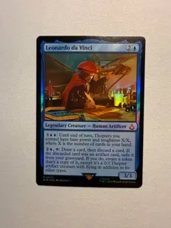 Leonardo da Vinci (Foil) - MTG Universes Beyond: Assassin's Creed (ACR) #20 NM - Image 1