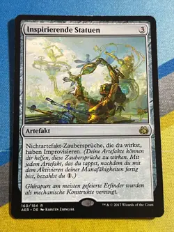 Magic the Gathering MTG Aether Revolt INSPIRING STATUARY German - Image 1