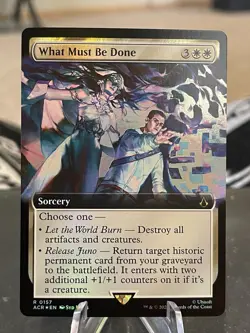 What Must Be Done (Extended Art) Universes Beyond: Assassin's Creed Foil - Image 1