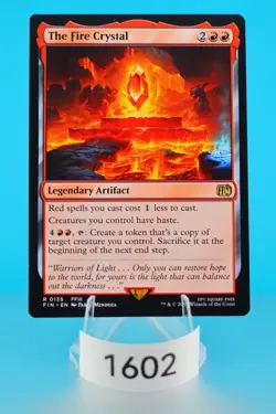 MTG The Fire Crystal Final Fantasy Regular #135 - Image 1