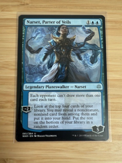 Magic the Gathering: Narset, Parter of Veils War of the Spark Regular NM - Image 1