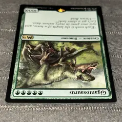 x1 Gigantosaurus Regular Non Foil MTG Magic 2019 Core Set Rare Mint/Near Mint - Image 5