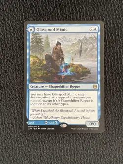 MTG Magic the Gathering Glasspool Mimic (60/457) Zendikar Rising NM - Image 1