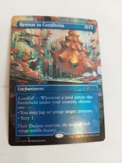 Retreat to Coralhelm (Borderless) Secret Lair Drop Foil - Image 1