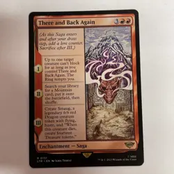 Mtg There and Back Again LOTR #153 Rare - Image 1