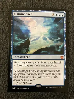 Magic The Gathering MTG - Omniscience - Foundations - Image 1