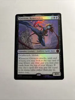 Gwenom, Remorseless Unique and Miscellaneous Promos 286 Foil + Bonus Rare!!! - Image 1