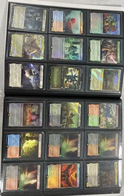 Magic The Gathering Mixed Universes Beyond Rare Binder Lot Over 150 NM - Image 3