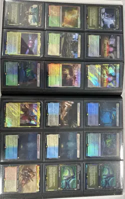 Magic The Gathering Mixed Universes Beyond Rare Binder Lot Over 150 NM - Image 4